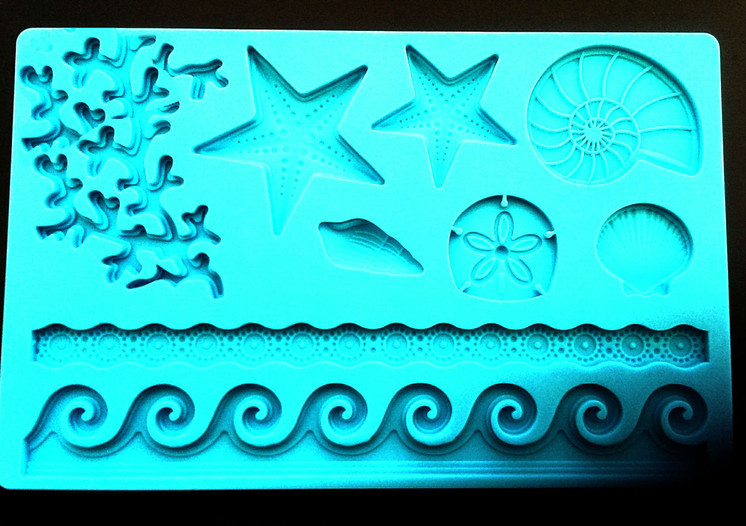 BlackWood Lane - Sea Patterns Silicone Impression Mat