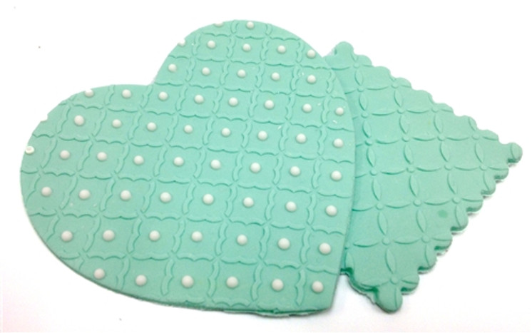 Designer Stencils - Quatrefoil Miniprint Cake Stencil (15.24 cm x 15.24 cm)