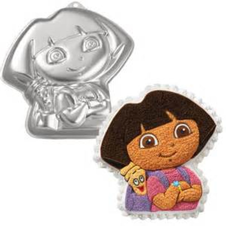 WILTON DORA THE EXPLORER CAKE TIN (HIRE ONLY)