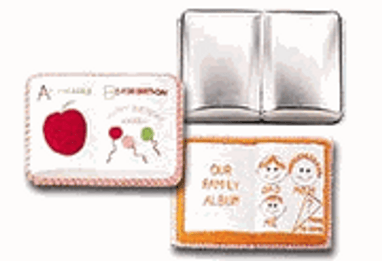 WILTON OPEN BOOK CAKE TIN (HIRE ONLY)
