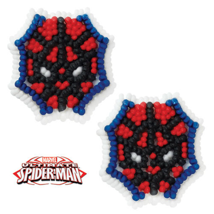 Wilton - Ultimate Spiderman Icing Decoration (12 Pcs.)