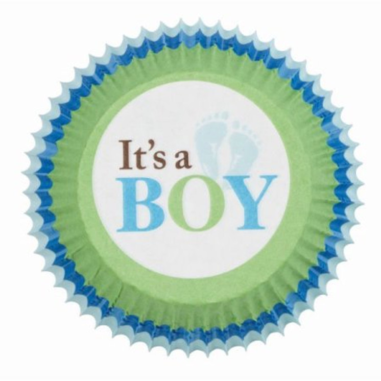 Wilton - It's A Boy Baking Cups (75)