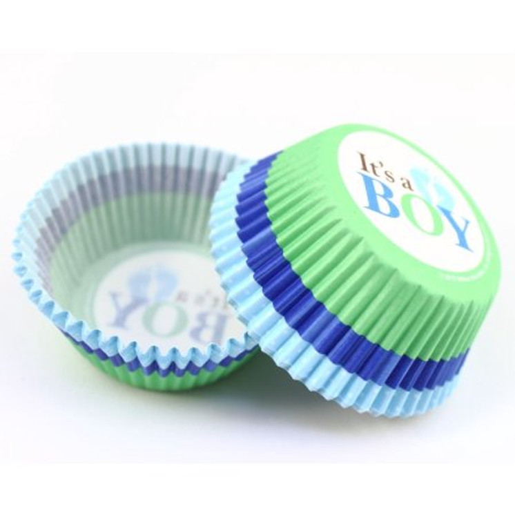 Wilton - It's A Boy Baking Cups (75)