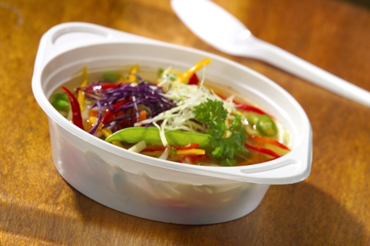 Papstar - Soup bowls Round 500ml (10pcs)