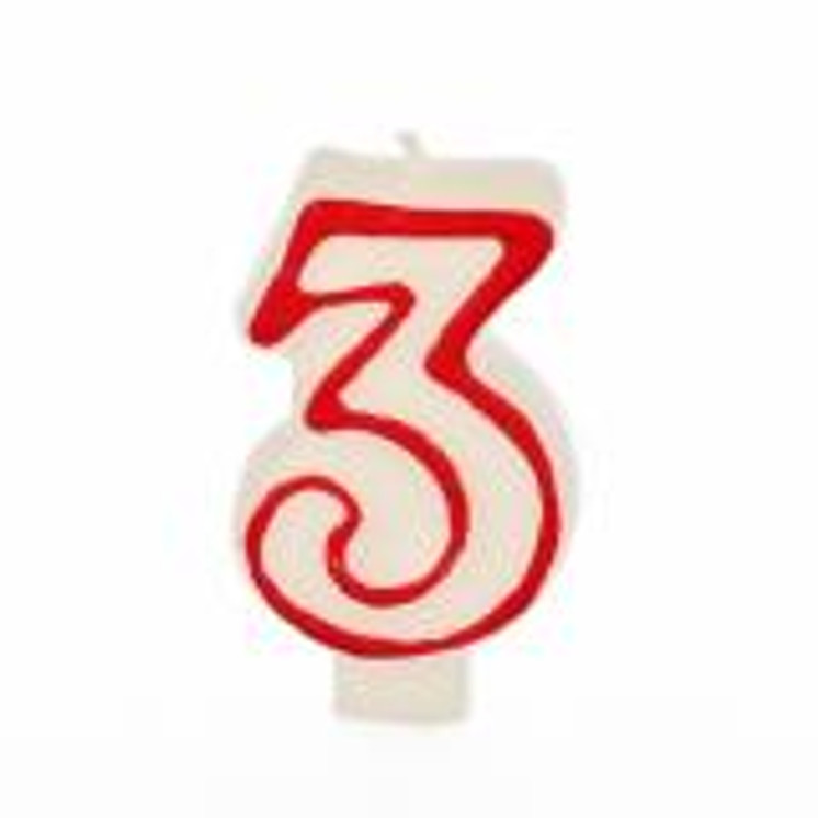Papstar - Birthday Candles Numbered
