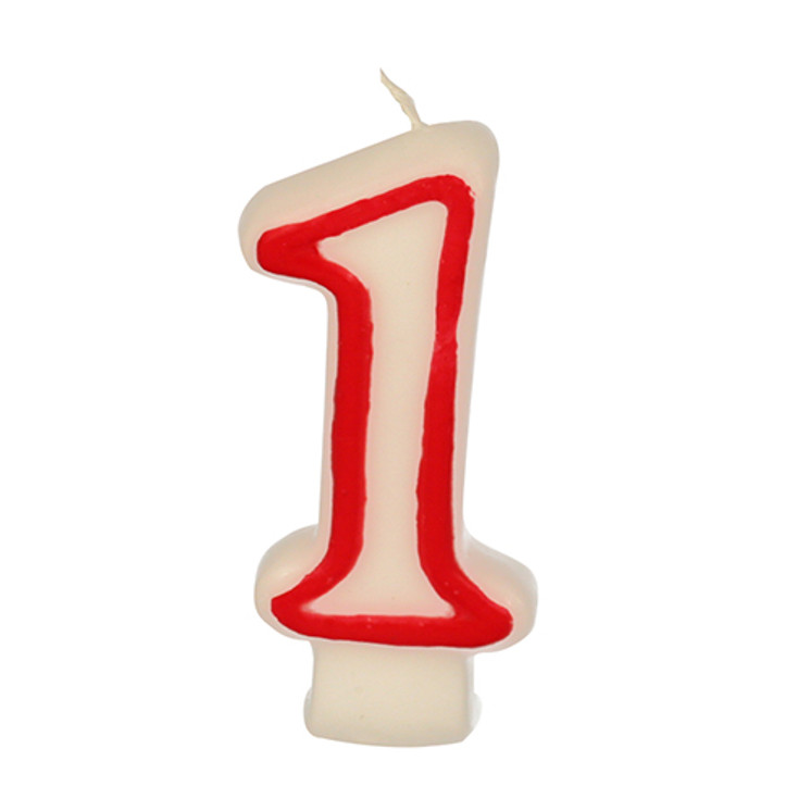 Papstar - Birthday Candles Numbered