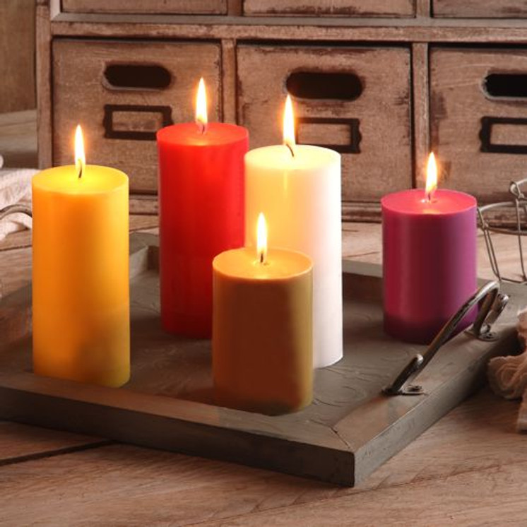 Papstar - Pillar Candle 130mm