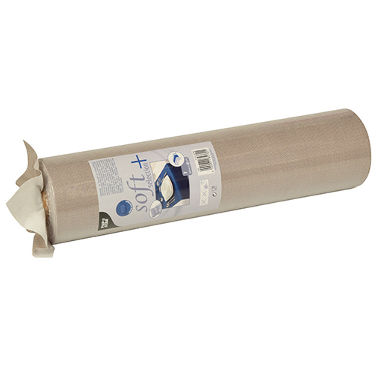 Papstar - Tablecloth non woven "soft selection Plus" 24mx40cm grey