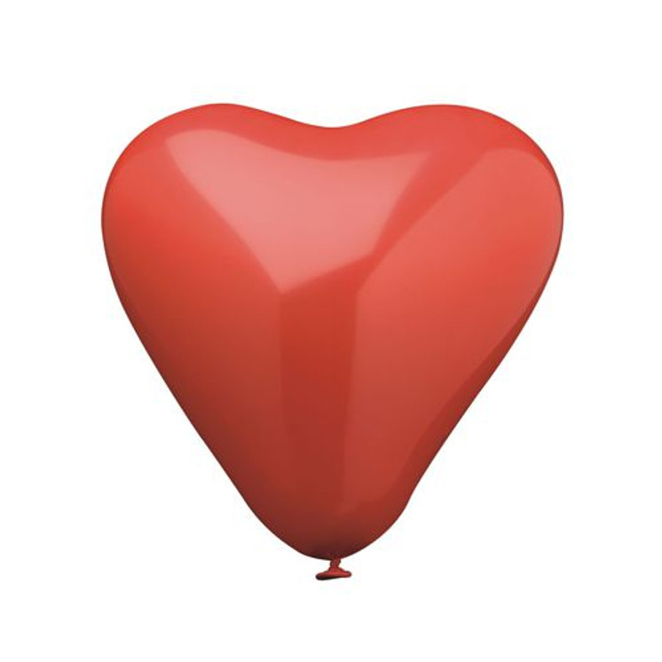 Papstar - Balloons "Red Heart" 19cm
