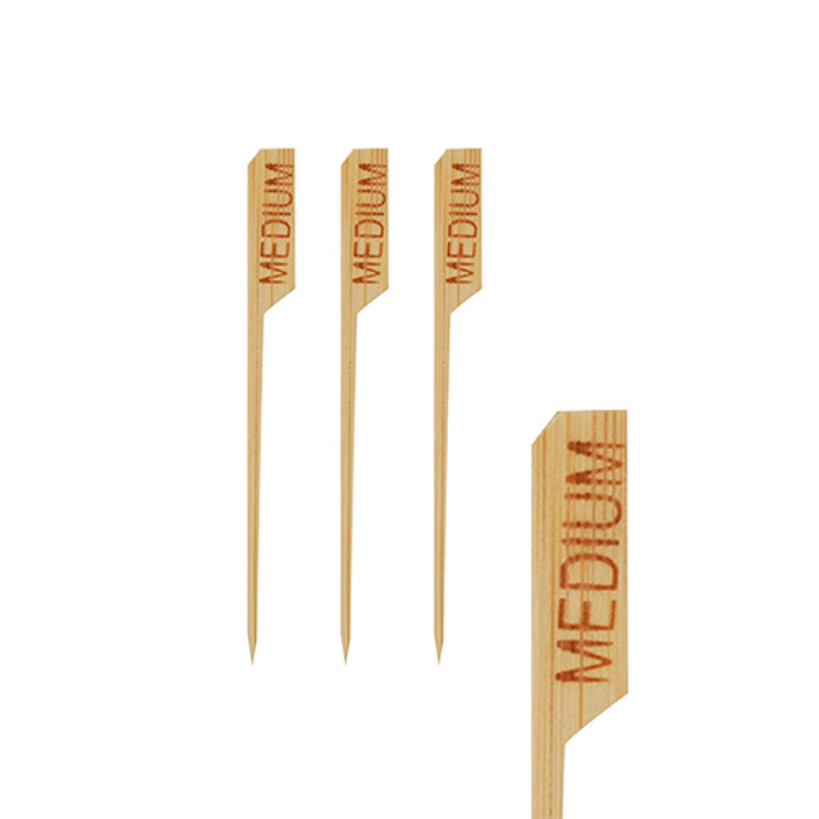 Papstar - Steak-Marker 9cm "Medium" (250pk)