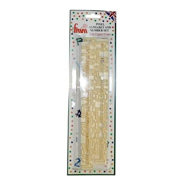 FMM - Pixel Alphabet and Number Set (2cm Upper Case)