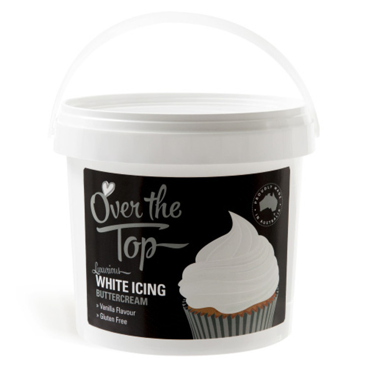 Over the top-  Luxurious Buttercream  White  1.7kg
