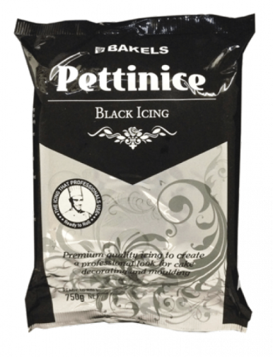 Bakels - Pettinice RTR Icing (750gms) Black colour