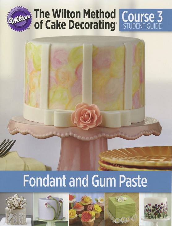 The wilton method of cake decorating course 3+Lesson(Book) Plan Kit