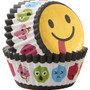 Wilton - 100 Mini  Baking Cup (Emoji )