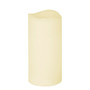 Papstar - Rustic LED Pillar 150mm White