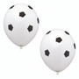 Papstar - Balloons "Soccer Ball" 25cm (8pcs)