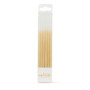  GOLD   Ombre Cake Candles (  Pack of 12  ) 