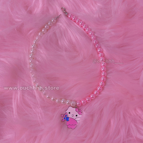 Pearl Kitty Necklace