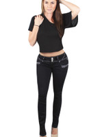 True Rock Tribecca Push Up Jeans 608