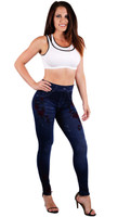 Jeggins Magic Up Levanta Cola - Flores Rosas 1 Jeggins Magic Up Levanta Cola - Flores Rosas 1