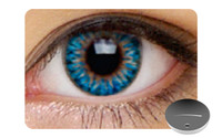 Color Contact Lenses-Dajavu Aqua Blue