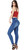 Minerva Jeans Levanta Cola con Faja-Light Blue-223