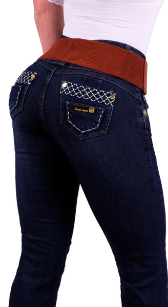 Jeans Levanta Pompis modelo Marla - Vellanova