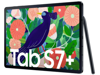 Samsung Galaxy Tab S7+ T970 8/256GB 10090 mAh Black 12.4 " Wifi Tablet