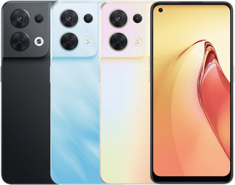 Oppo Reno8 5G 6.43" 90Hz 128GB 256GB 50MP Dimensity 1300 80W 4500mAh