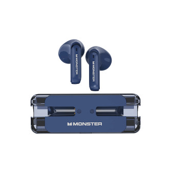 MONSTER AIRMARS XKT08 True Wireless Gaming Earphones (Blue)