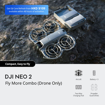 DJI Neo 2 Fly More Combo with 2 extra Batteries and Charging Stand
