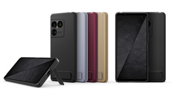 Sony Xperia 1 VIII XQZ-CBGE Style Cover Case Black, Silver, Red, Gold