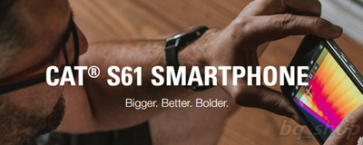 ​CATERPILLAR CAT S61 Dual Sim Black 64GB 4GB RAM 13MP Waterproof Phone International Version OPEN BOX(Unboxing)
