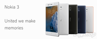 Nokia 3 Dual SIM 16GB 5" 2GB RAM 8MP Android International Version OPEN BOX