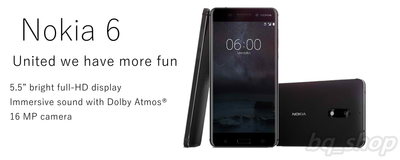 Nokia 6 Dual SIM 32GB Black 5.5" 3GB RAM 16MP OPEN BOX