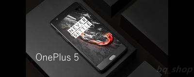 ​OnePlus 5 128GB Black 5.5" Dual 8GB RAM 16MP Octa Core Android Phone International Version OPEN BOX