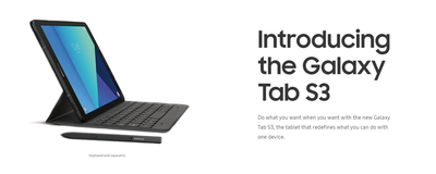 ​Samsung Galaxy Tab S3 T825C 9.7'' LTE 32 GB 4 GB RAM 13MP Tablet International Version OPEN BOX