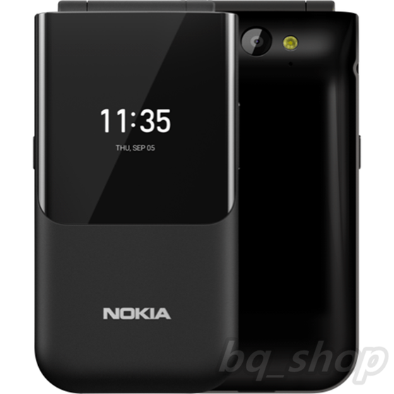 Nokia 2720 Flip 4G Black 2.8" Dual-core 2 MP Snapdragon 205 Phone