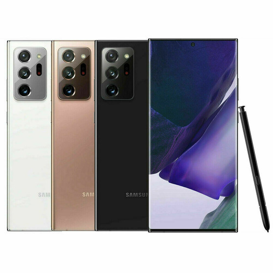 Samsung Galaxy Note 20 Ultra N986 5G 6.9" 12/256GB 108MP 4500mAh Phone By FedEx