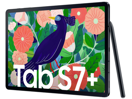Samsung Galaxy Tab S7+ T970 8/256GB 10090 mAh Black 12.4 " Wifi Tablet