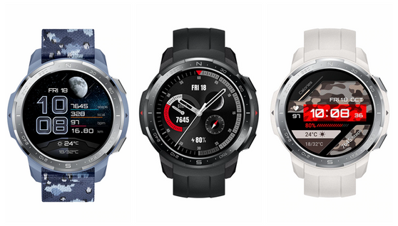 Honor Watch GS Pro Marl White / Charcoal Black / Camo Blue