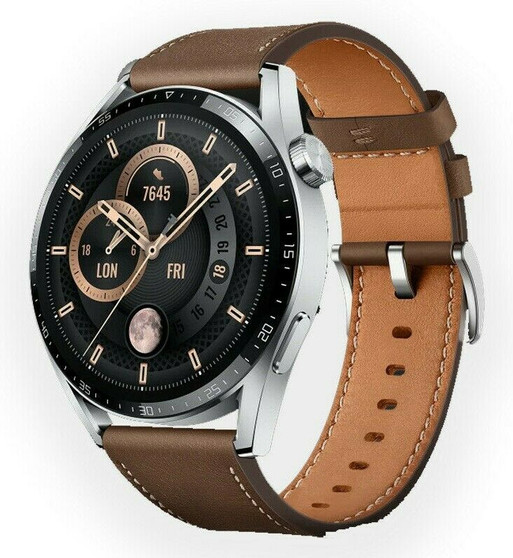 HUAWEI Watch GT3 1.43" 46mm Stainless Steel JPT-B19 Smart Watch