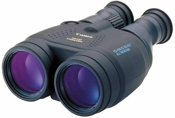 Canon 15 X 50 Image Stabilising All Weather Binoculars with Neck Strap