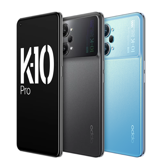 Oppo K10 Pro 5G 6.62" Snapdragon888 50MP 5000mAh Android Phone