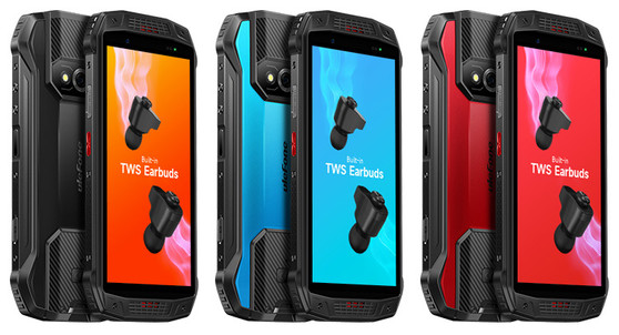 Ulefone armor 15 with Built-in TWS Earbuds Rugged Phone