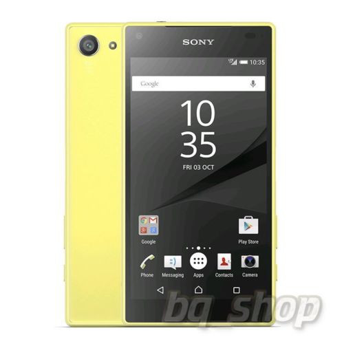Sony Xperia Z5 Compact E5823 Yellow 4.6" 32GB 2GB RAM 23MP Phone 