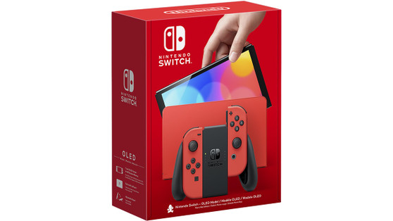 Nintendo Switch™ - OLED Model - Mario Red Limited Edition Game Console