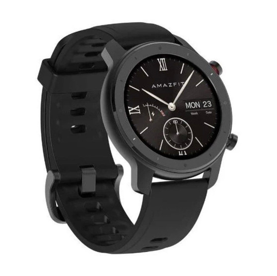 Amazfit GTR Lite 47mm 1.39"AMOLED Black SMARTWATCH