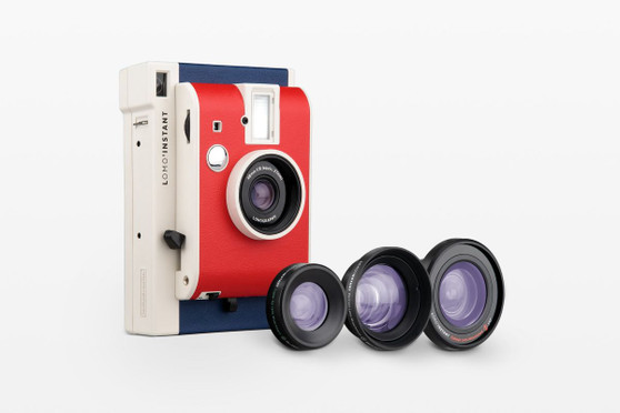 Lomography Lomo'Instant Mini with 3 Lenses Boston Edition